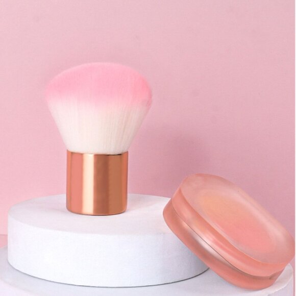 New! Mushroom Headed Brush Foundation Makeup Brush Big Powder Brush Kabuki - Picture 1 of 2